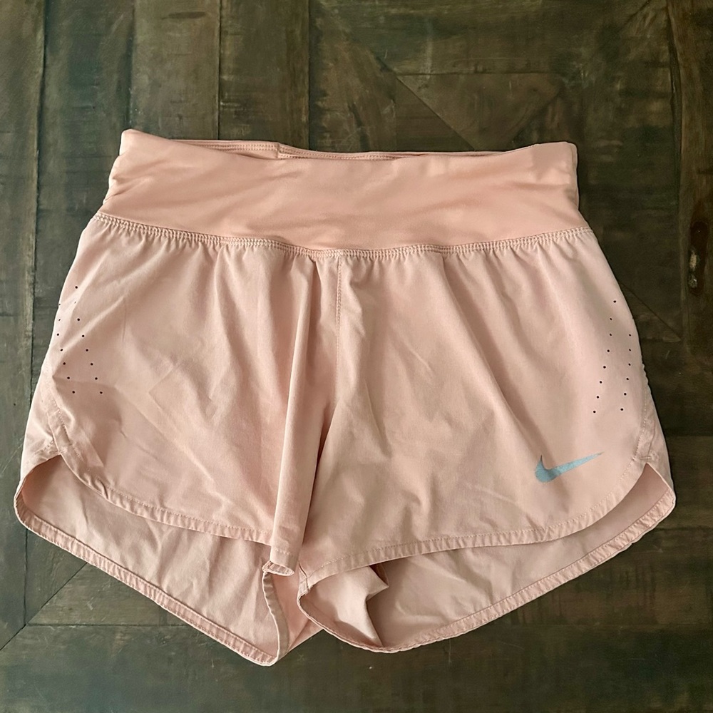 Nike Women's Soft Pink Athletic Shorts